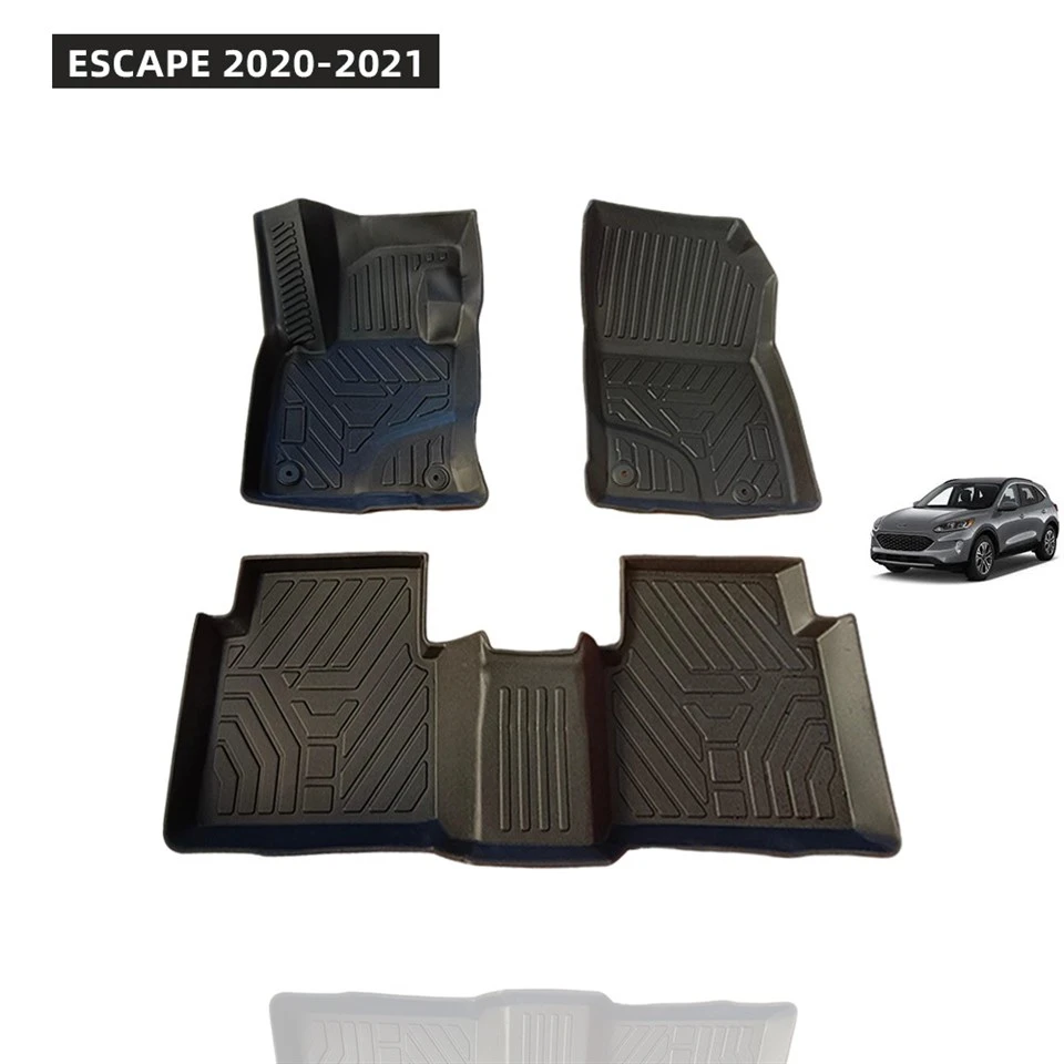 Waterproof 3D TPE Auto Mats Non-Slip Wearproof OEM for ESCAPE 2020-2021